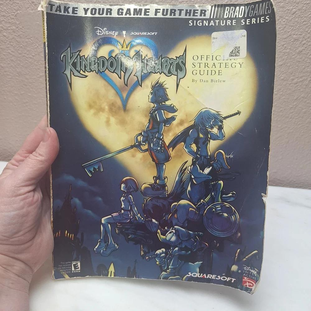 Kingdom Hearts Official Strategy Guide 2002 GUC